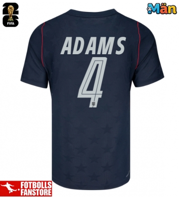 Förenta stater Tyler Adams #4 Bortatröja VM 2026 Kortärmad